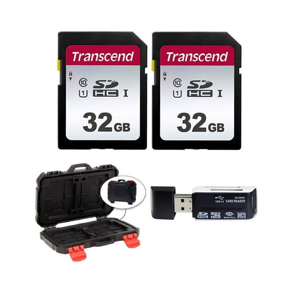 Transcend TS32GSDC300S 32GB UHS-I U1 SD Memory Cards +