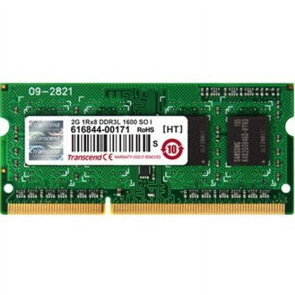 Transcend TS512MSK64W6H-I 4GB DDR3L 1600 SO-DIMM 1Rx8 IND Unbuffer Non-ECC Memory
