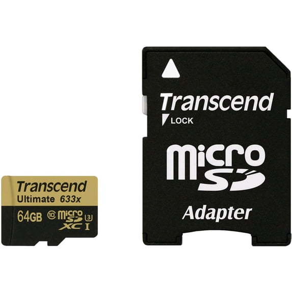 Transcend Ultimate 64 GB Class 10/UHS-I (U3) microSDXC