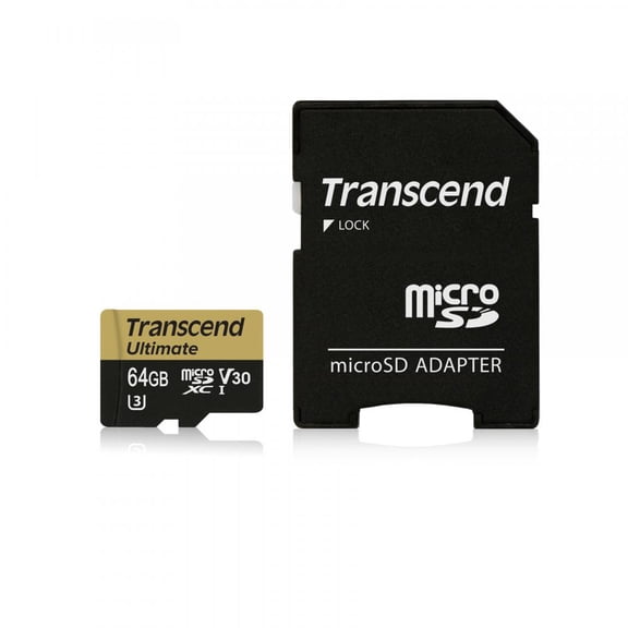 Transcend TS64GUSDU3M 64gb Microsd Uhs-i U3, Mlc