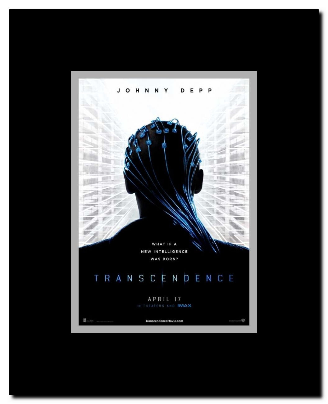 Transcendence Framed Movie Poster