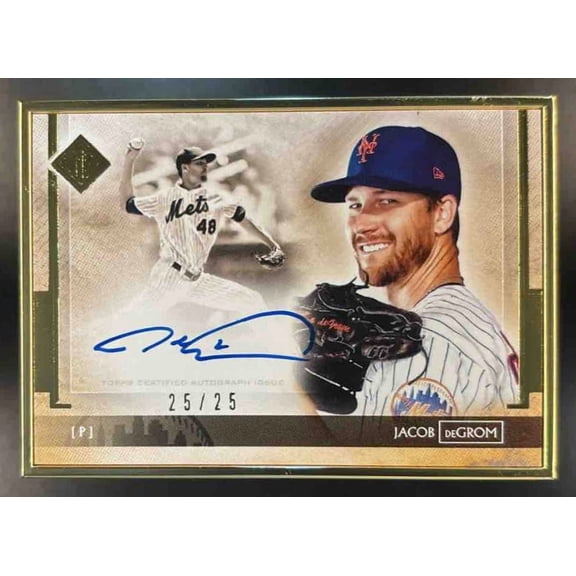 Transcendent Collection Jacob DeGrom #TCAV-JD Autographs Variation