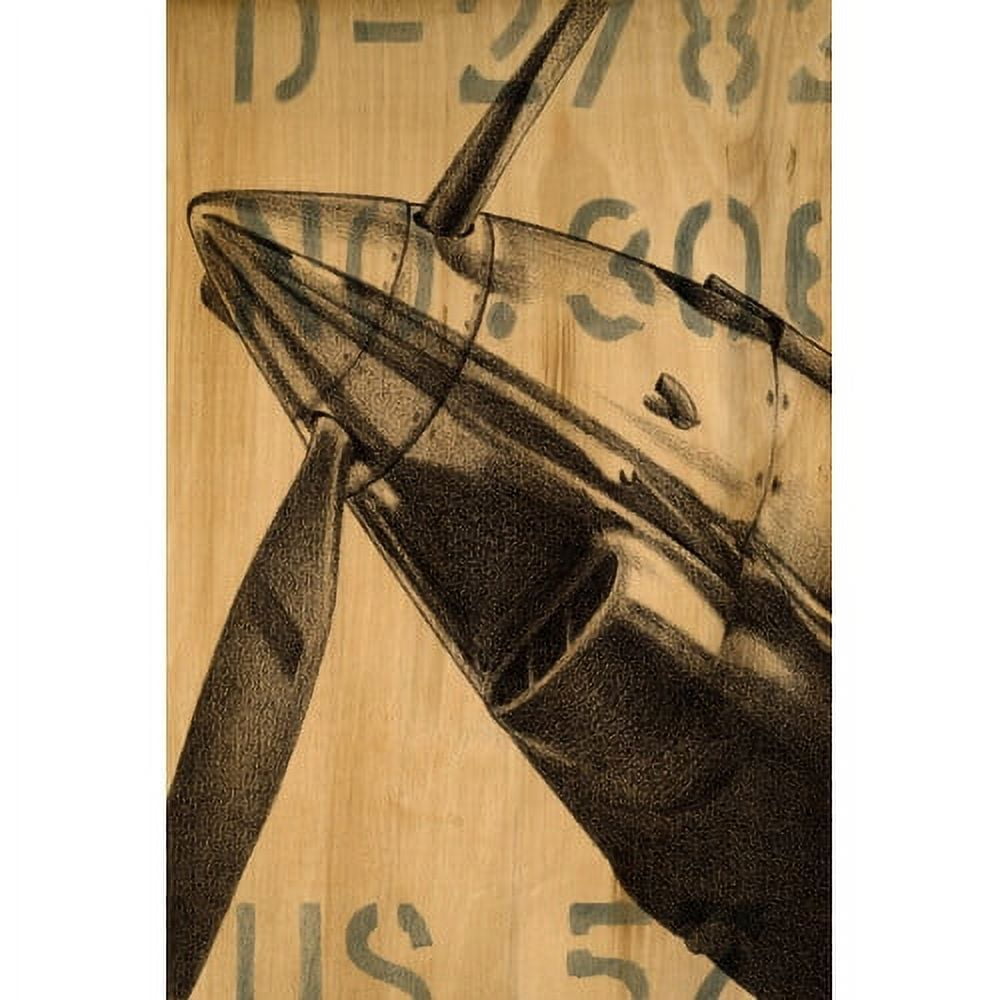 "Transcontinental II" Painting Print on Wrapped Canvas