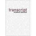 thumbnail image 1 of Pre-Owned Transcript (Paperback) 1564785653 9781564785657, 1 of 1