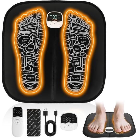 Transcutaneous Electrical Nerve Stimulator for Pain Relief EMS Foot Stimulator to Reduce Lower Extremity Pain and Improve Blood Circulation