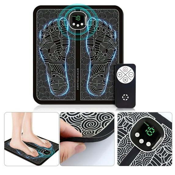 Transcutaneous Electrical Nerve Stimulators, Foot Massager for Neuropathy for Feet or Muscle Relaxation Pain-Relief, NGTEVOOS Clearance Black of Friday Special Offers