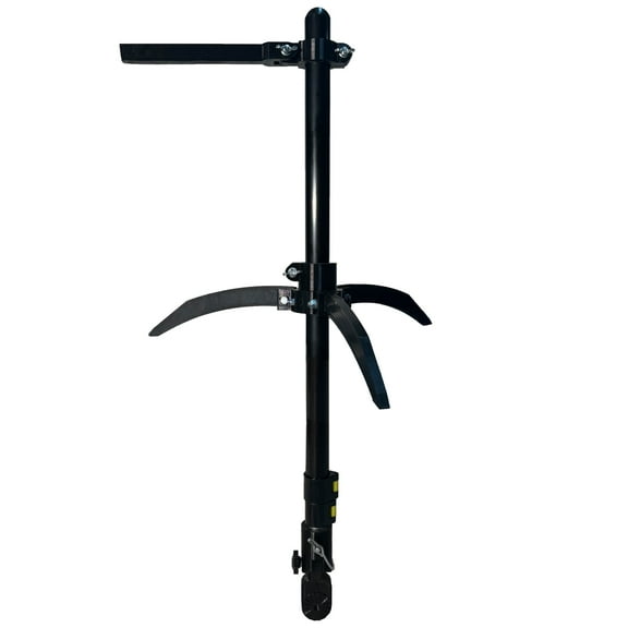 Stratum Outdoors Transducer Pole with Ice Mount, Tripod Mount for Ice Fishing, Adjustable 30"-60" Telescoping Pole, Smooth Rotation for Livescope LVS34, LVS32, Mega Live, Active Target 1 & 2