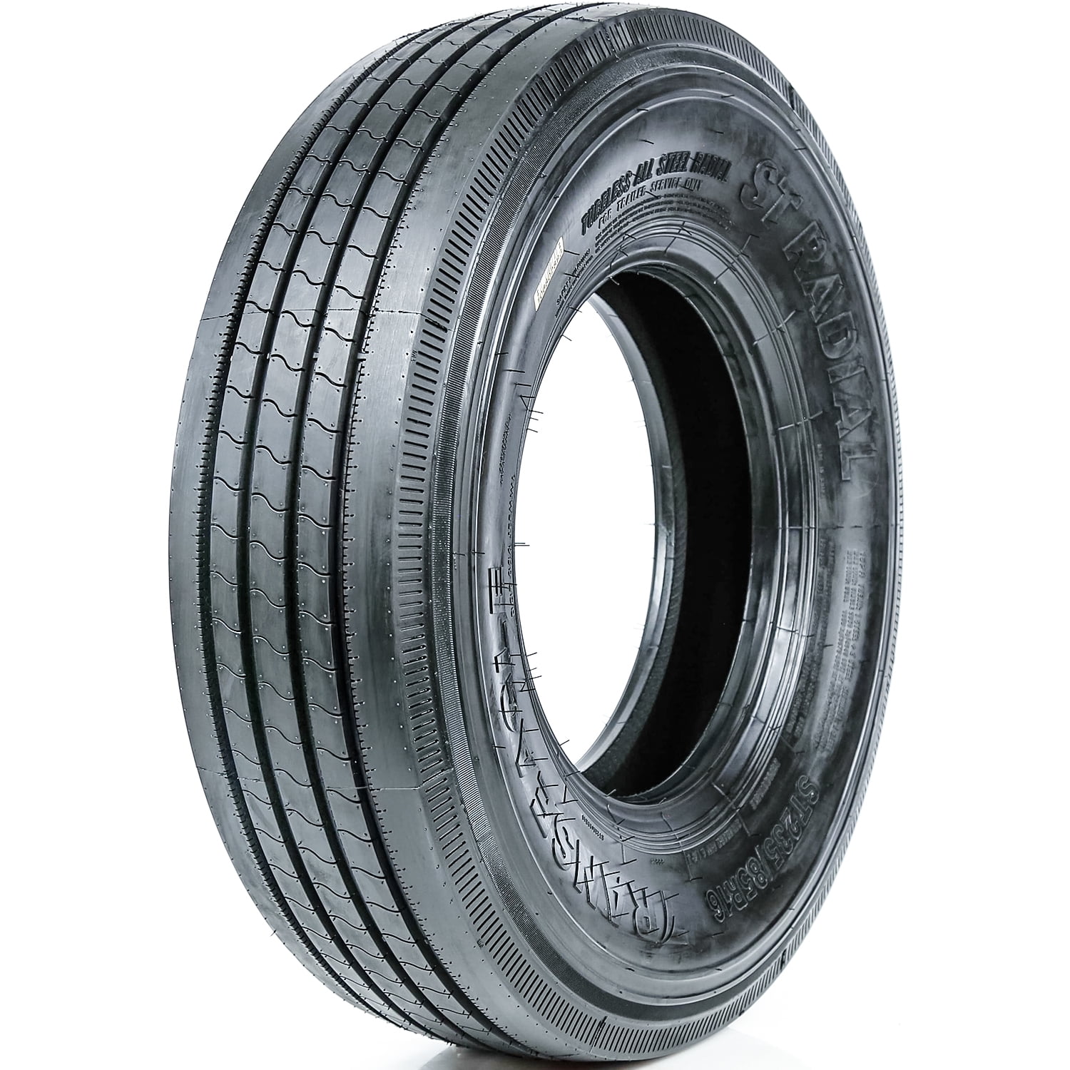Transeagle All Steel ST Radial Trailer Tire, 235/85R16 Load H, 16 Ply, All Season, High Performance