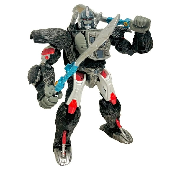 Transfrmr Toys TB-01 Beast War Series Optimus Primal Enlarge Version Action Figure, 7 inch Compatible with MP Scale Ornaments Decora Craft Collectible