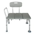 Transfer Bench Adjustable Shower Seat 10 Height Heavy Duty Bariatric