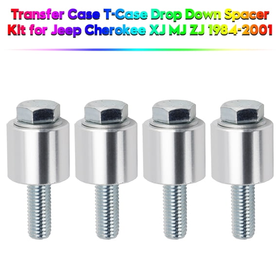 Transfer Case T-Case Drop Down Spacer Kit for Jeep Cherokee XJ MJ ZJ 1984-2001