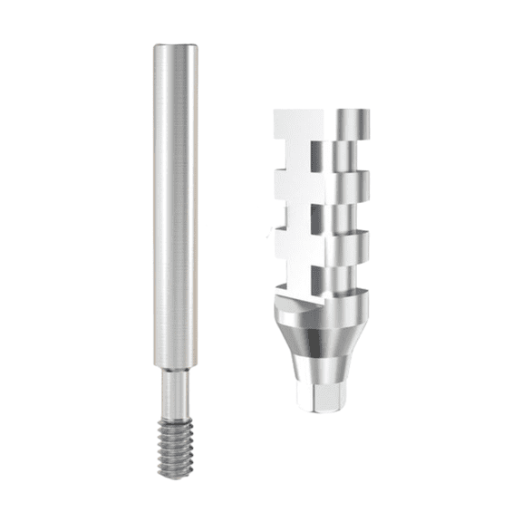 Transfer Coping RP 4.7mm with Screw Conical Connection Hex Stainless Steel