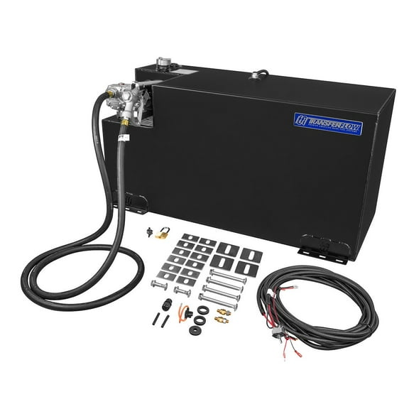 Transfer Flow 0800109420 Diesel/ Gasoline/ Kerosene Liquid Transfer Tank 82 Gallon Rectangular
