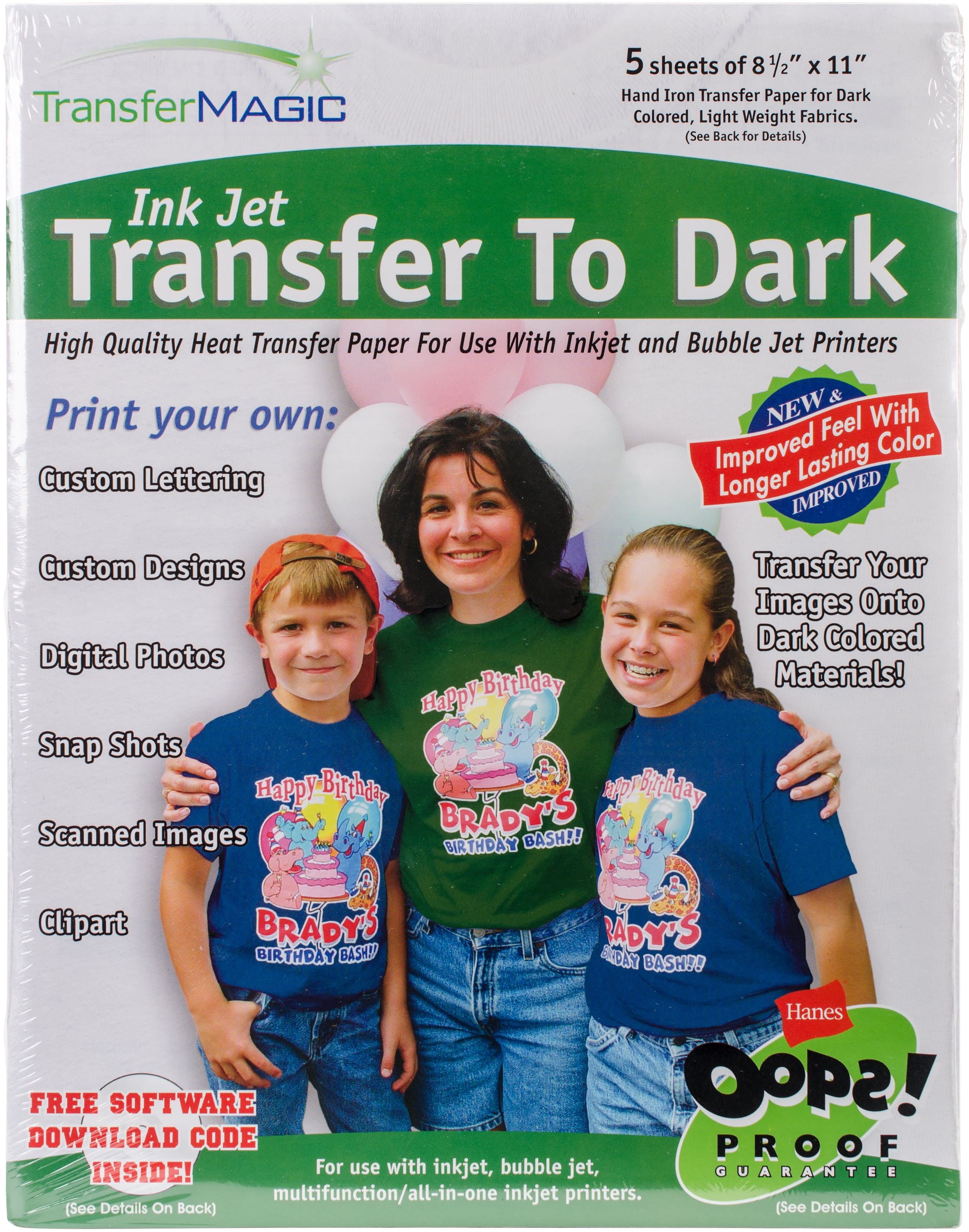 Magic Image Transfer Paper Inkjet 10's A3 - ZartArt Catalogue