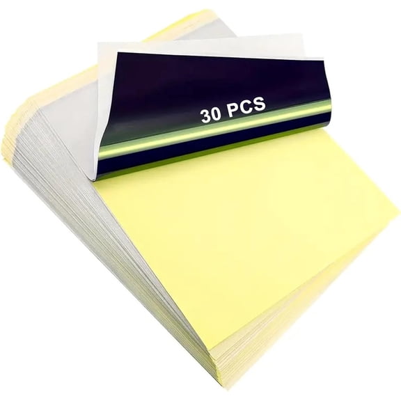 Transfer Paper - Tattoo Stencils Thermal Paper 30 Sheets, DIY Tracing Paper for Tattoo Transfer Kit, A4 Size 100 Sheets