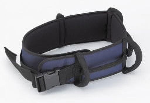 Padded gait outlet belt