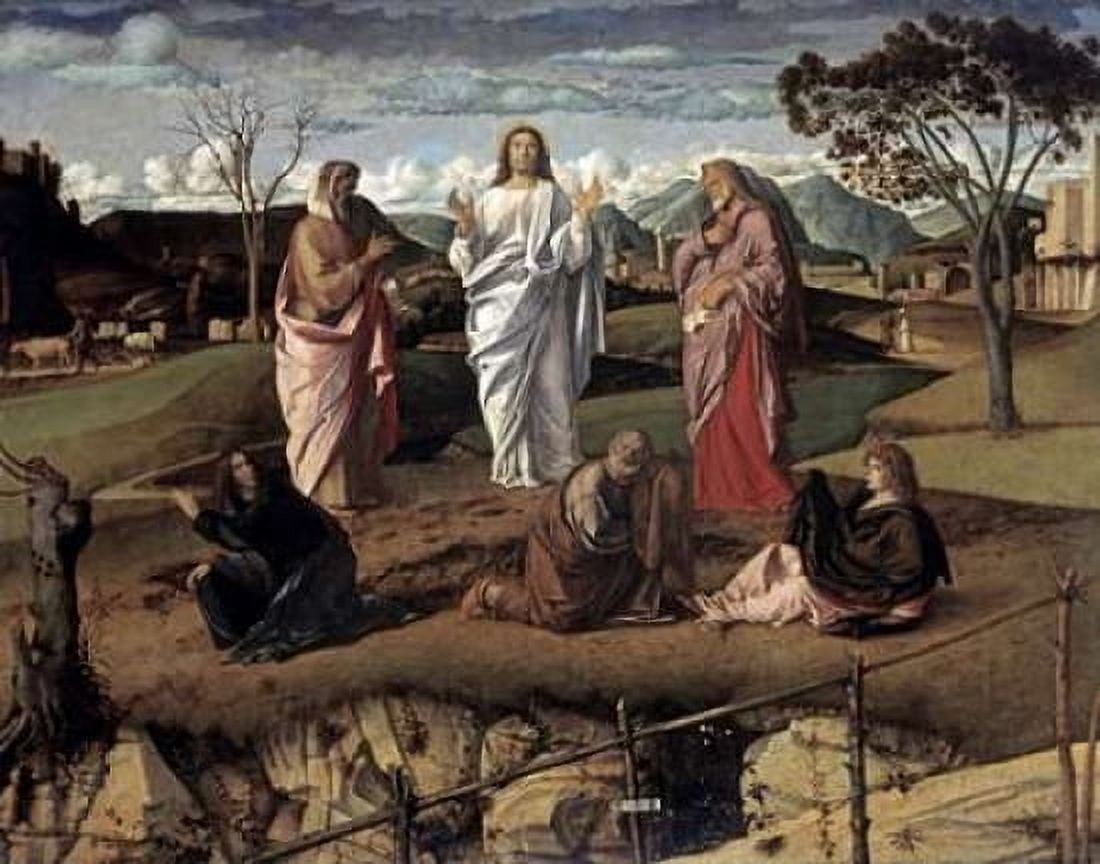 Transfiguration Canvas Art - Giovanni Bellini (24 x 30)