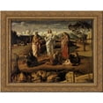 thumbnail image 1 of Transfiguration of Christ 24x20 Gold Ornate Wood Framed Canvas Art by Bellini, Giovanni, 1 of 2