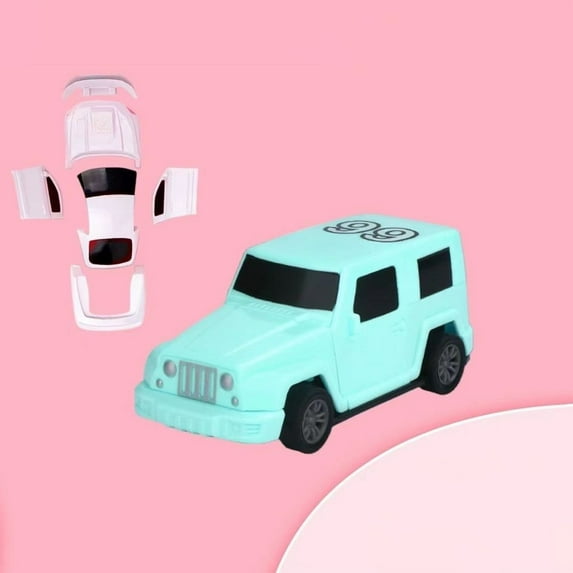 Transform Crash Cars Pull Back Toy Vehicle Set with Break Apart Feature 3 Piece Collision Play Set for Boys Girls Ages 3 8