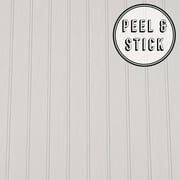 Transform Faux Beadboard Peel and Stick Wallpaper