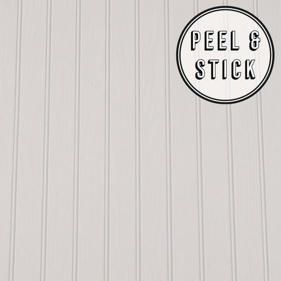 Transform Faux Beadboard Peel and Stick Wallpaper