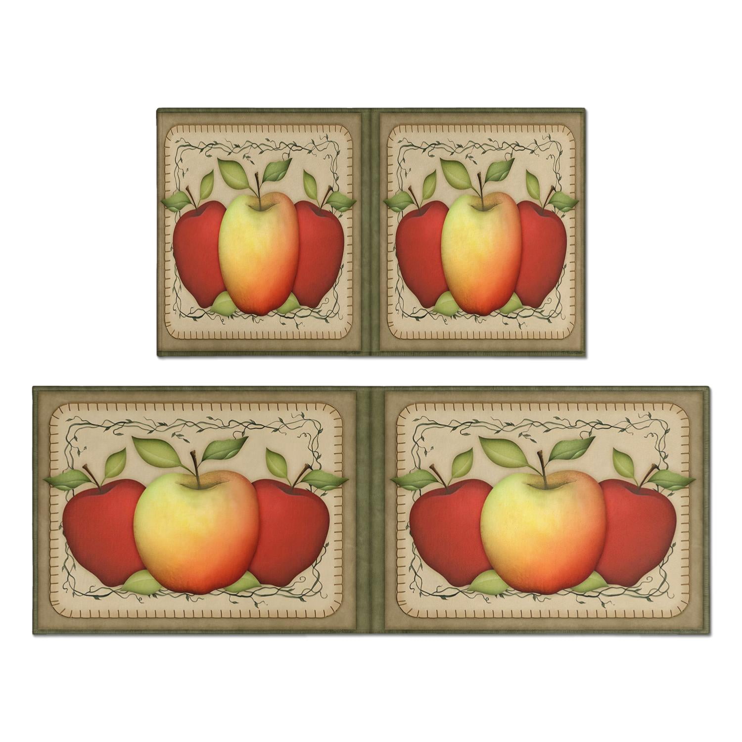 Transform Your Kitchen Decor with Our Autumn Fruit Home Rugs Non-Skid ...