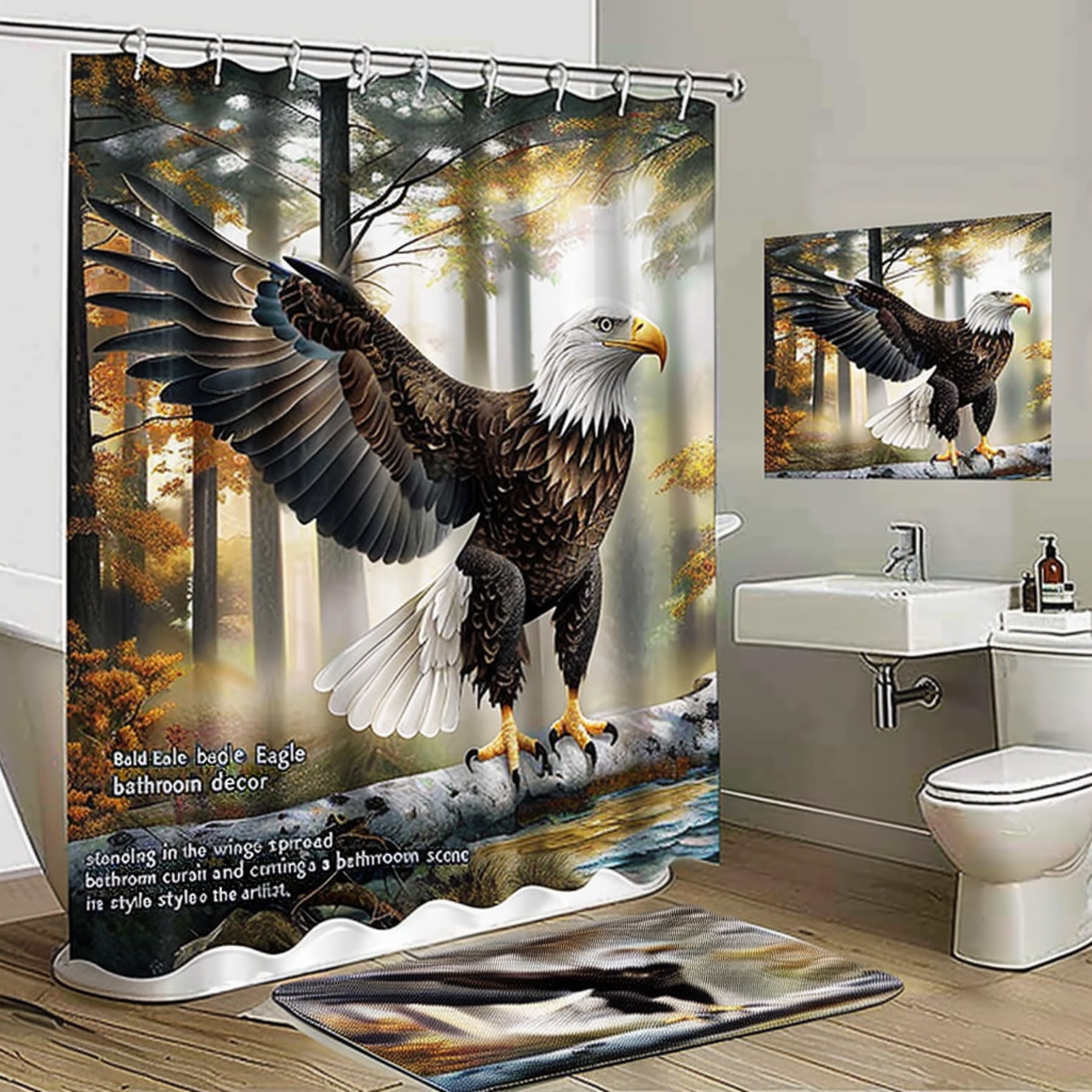 Transform Your Bathroom Into a Wildlife Sanctuary with Our Majestic ...