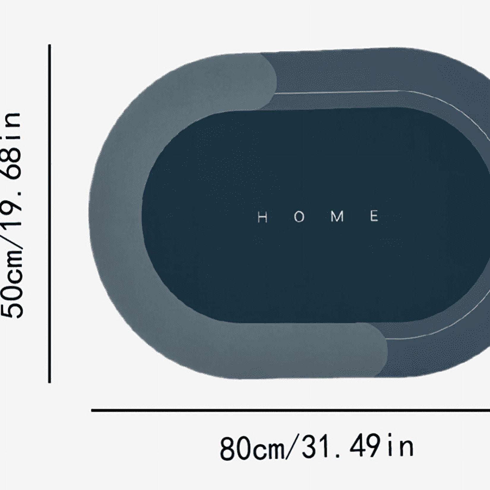 Transform Your Bathroom with our Ultra Soft Diatom Mud Mat NonSlip