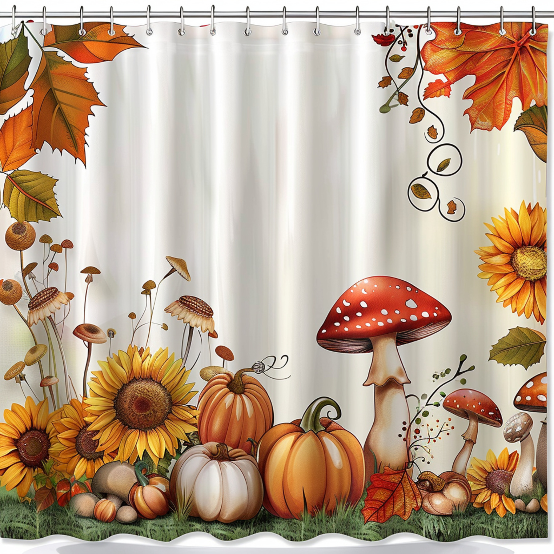 Transform Your Bathroom into a Cozy Autumn Haven with our Unique