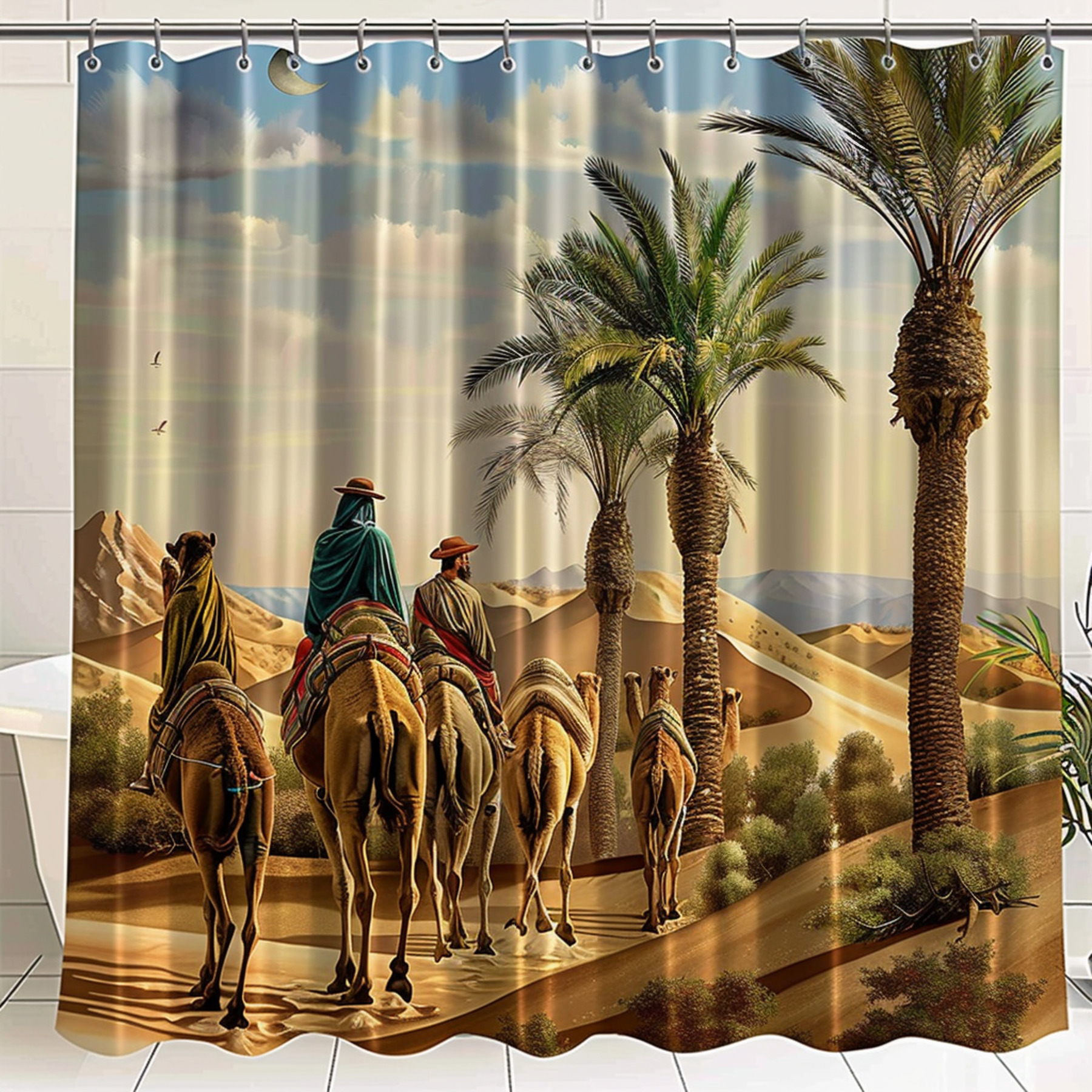 Transform Your Bathroom into a Desert Oasis with our HyperRealistic