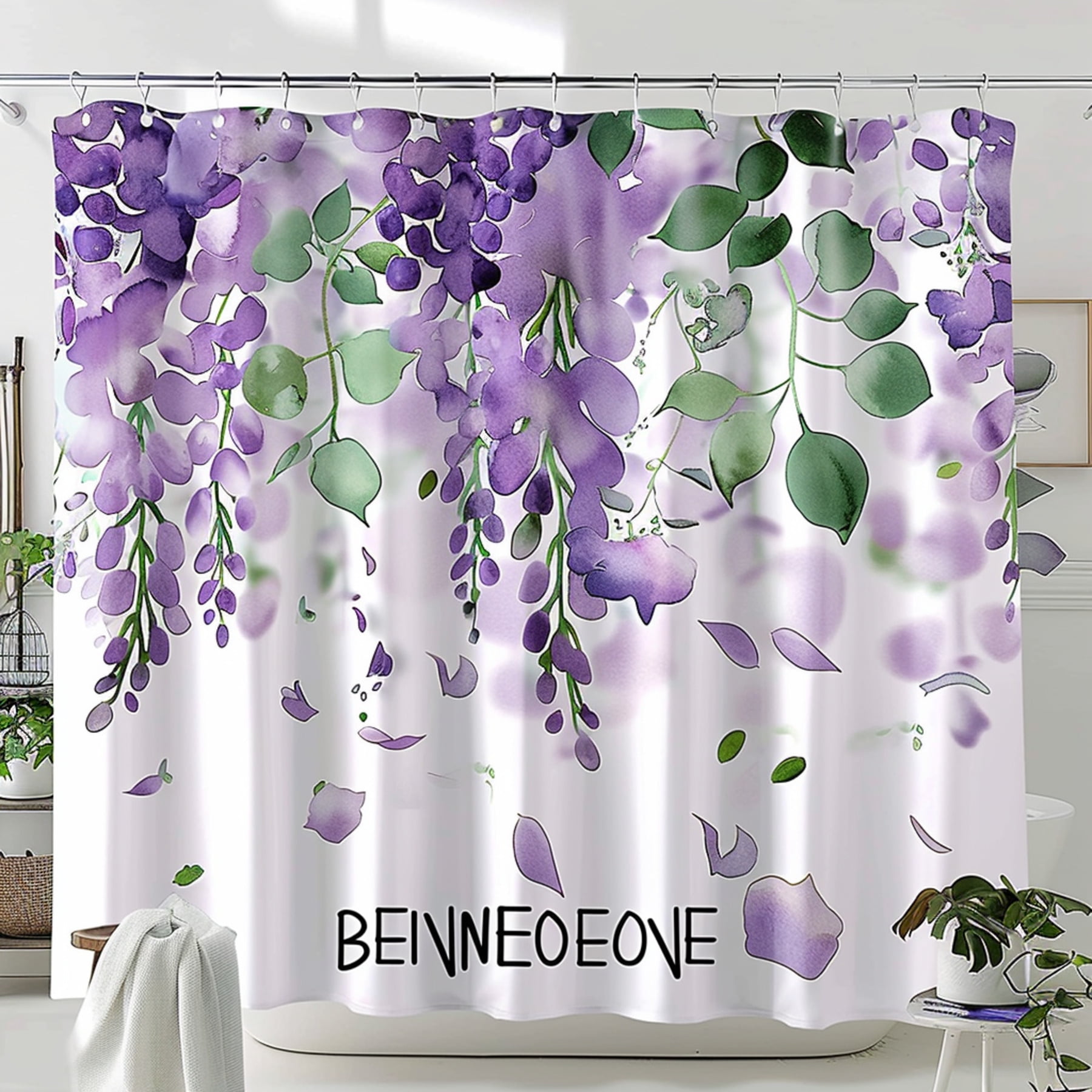 Transform Your Bathroom into a Fairytale Oasis with our Wisteria
