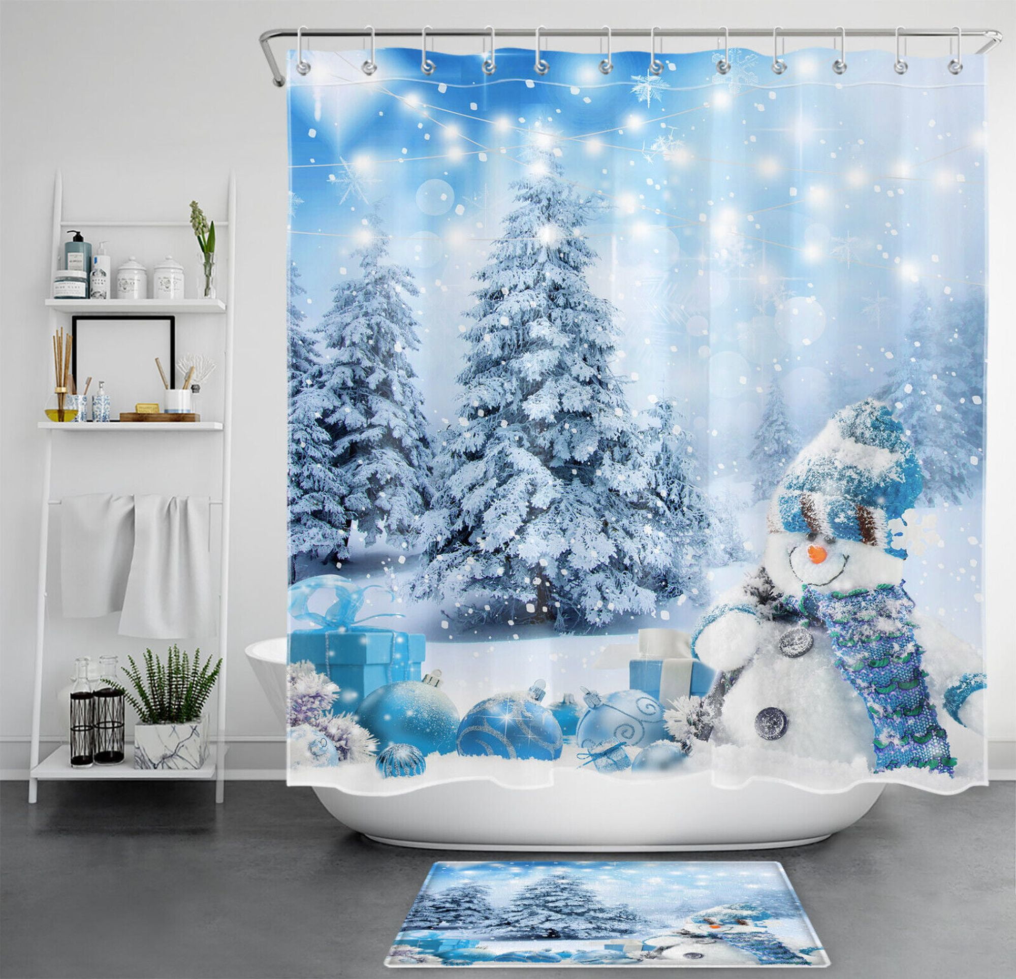 Transform Your Bathroom into a Festive Oasis with Our Winter Wonderland Bath Collection 