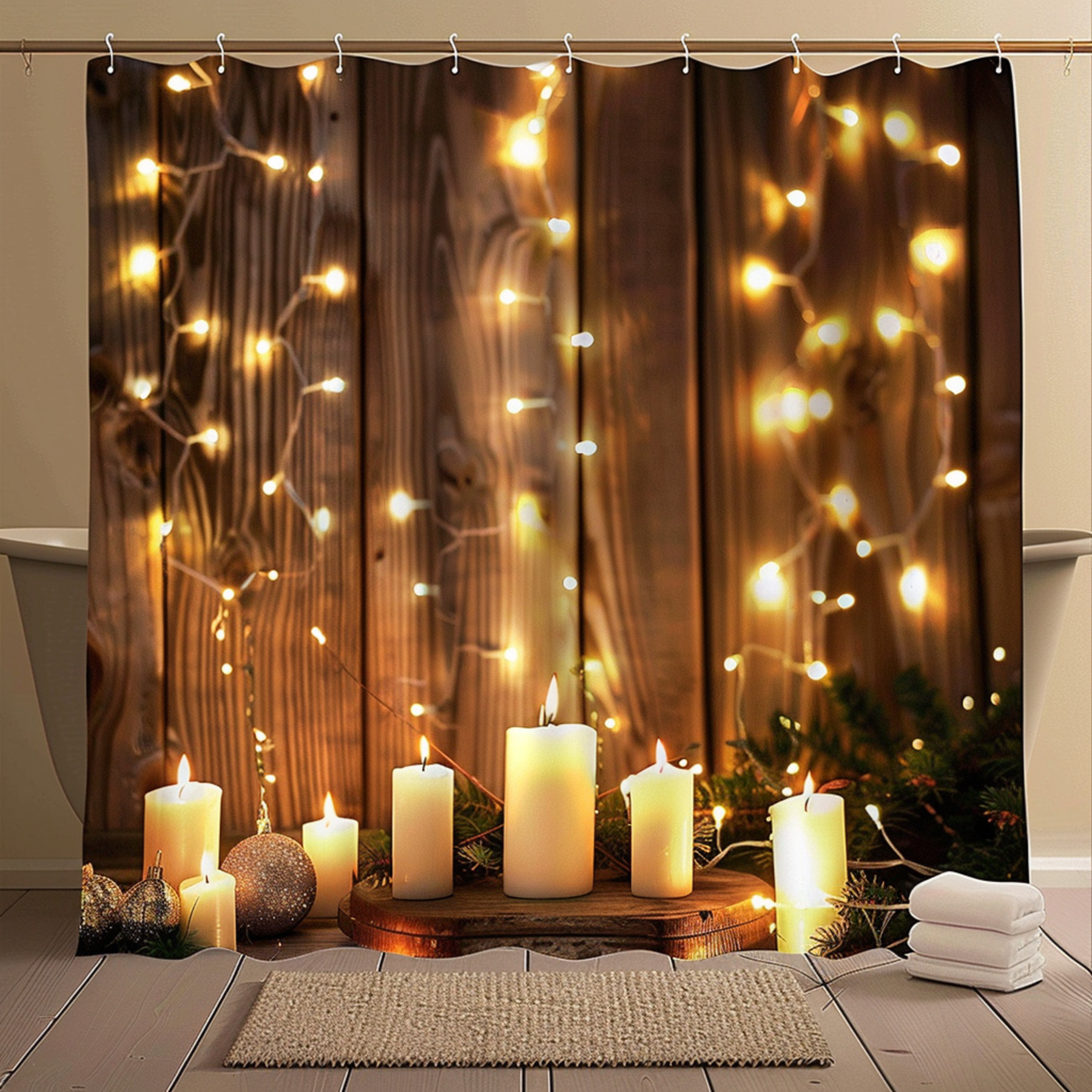 Transform Your Bathroom into a Festive Photo Booth with Christmasthemed ...