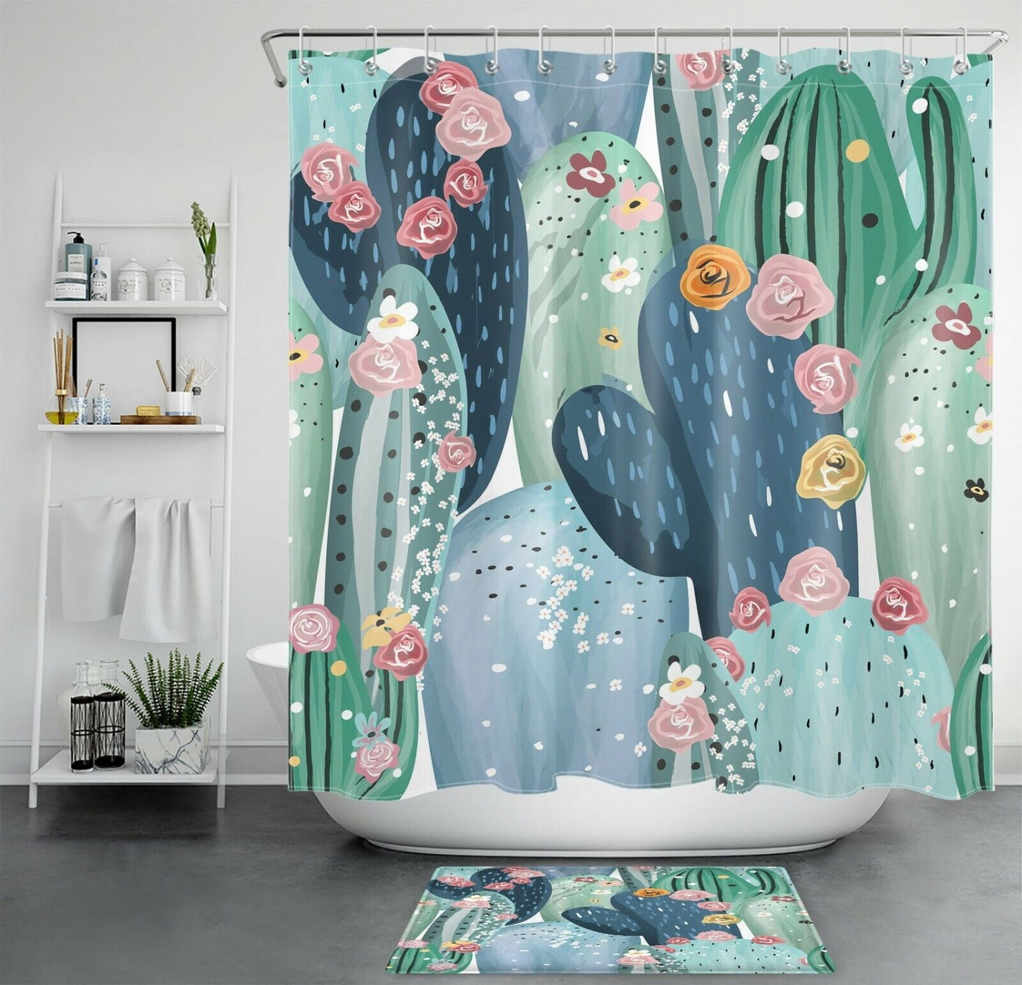 Transform Your Bathroom into a Lush Succulent Oasis with Our Tropical