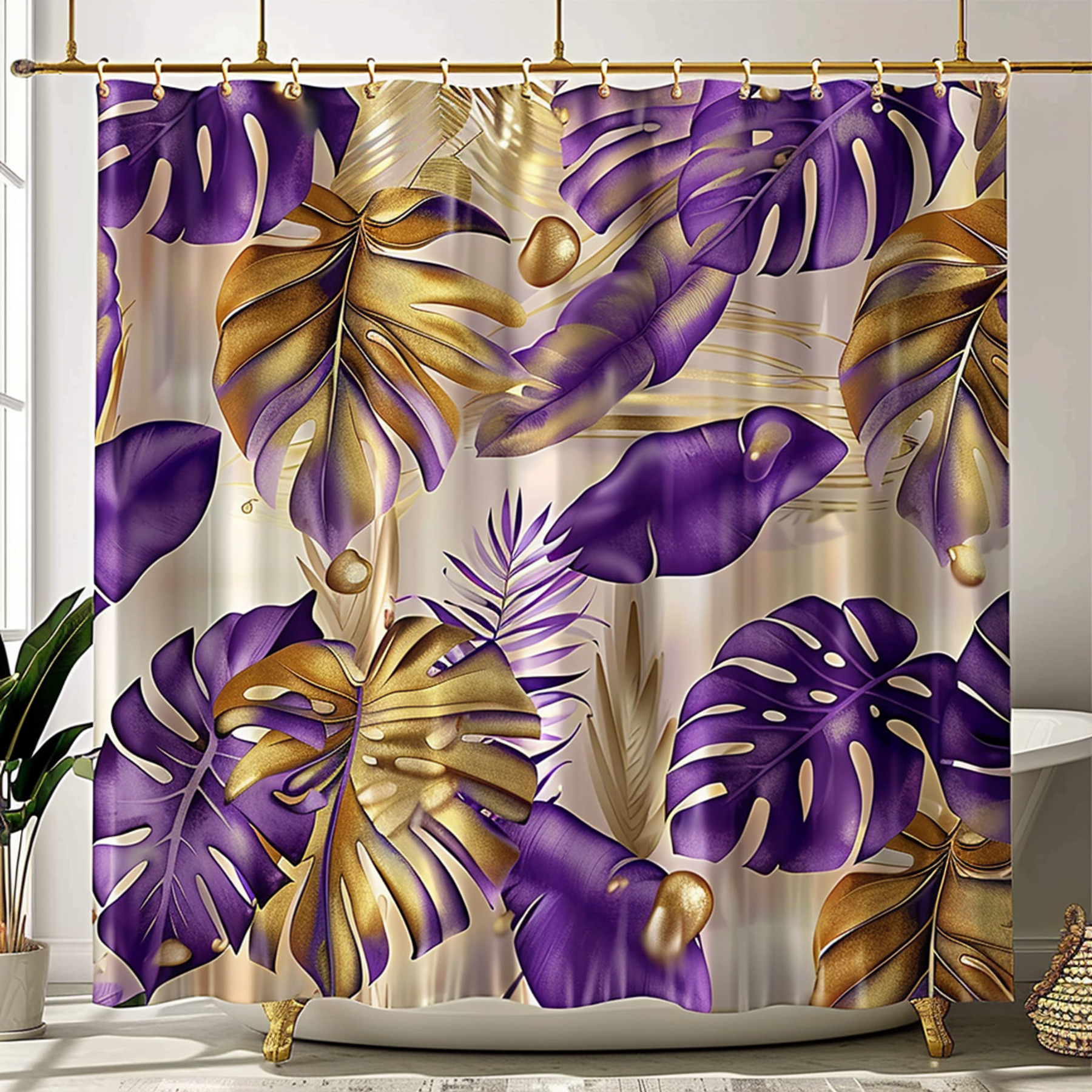 Transform Your Bathroom into a Luxurious Tropical Oasis with our ...