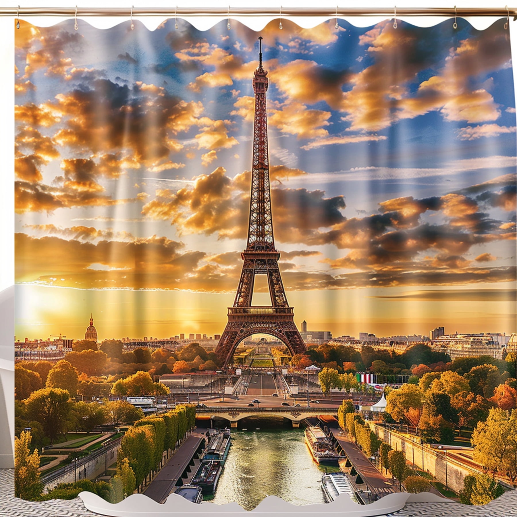 Transform Your Bathroom into a Parisian Oasis: Eiffel Tower Shower ...