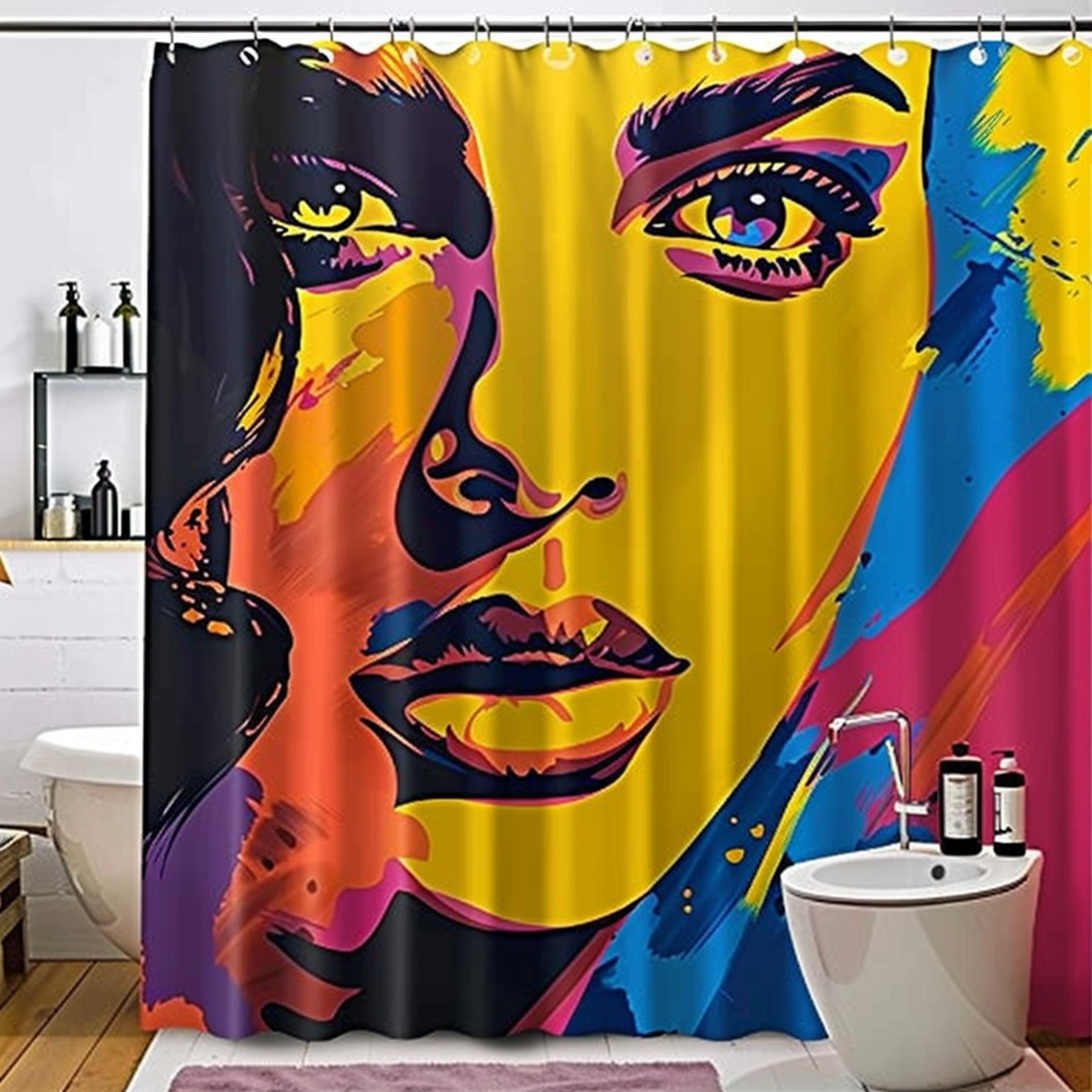 Transform Your Bathroom into a Pop Art Masterpiece with Our EyeCatching ...