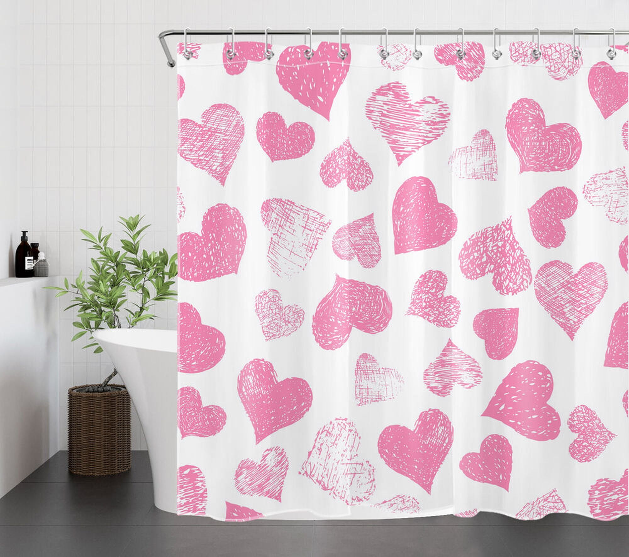 Transform Your Bathroom into a Romantic Oasis with a Pink Heart ...