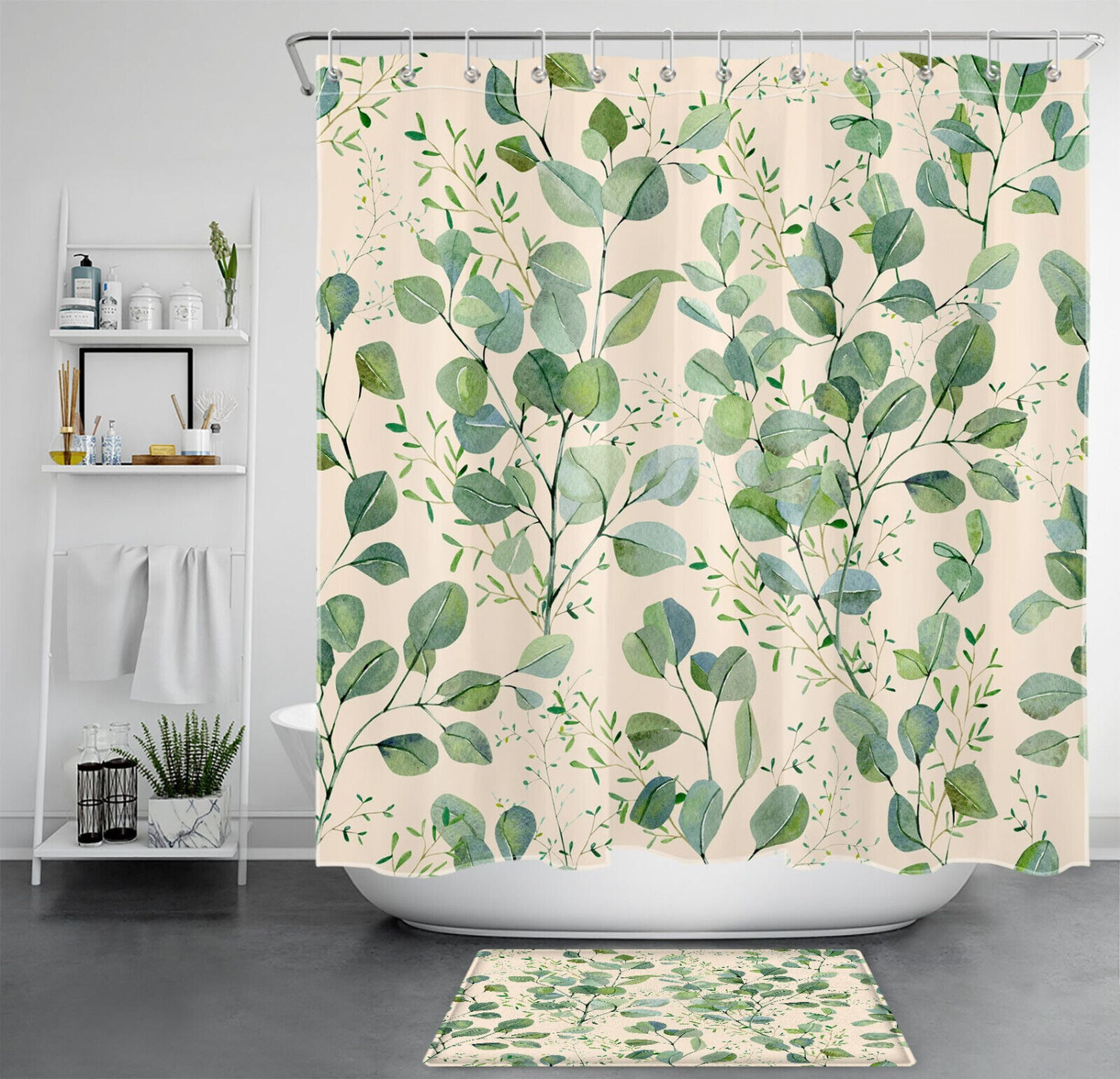 Transform Your Bathroom into a Serene Oasis with the Eucalyptus Leaf