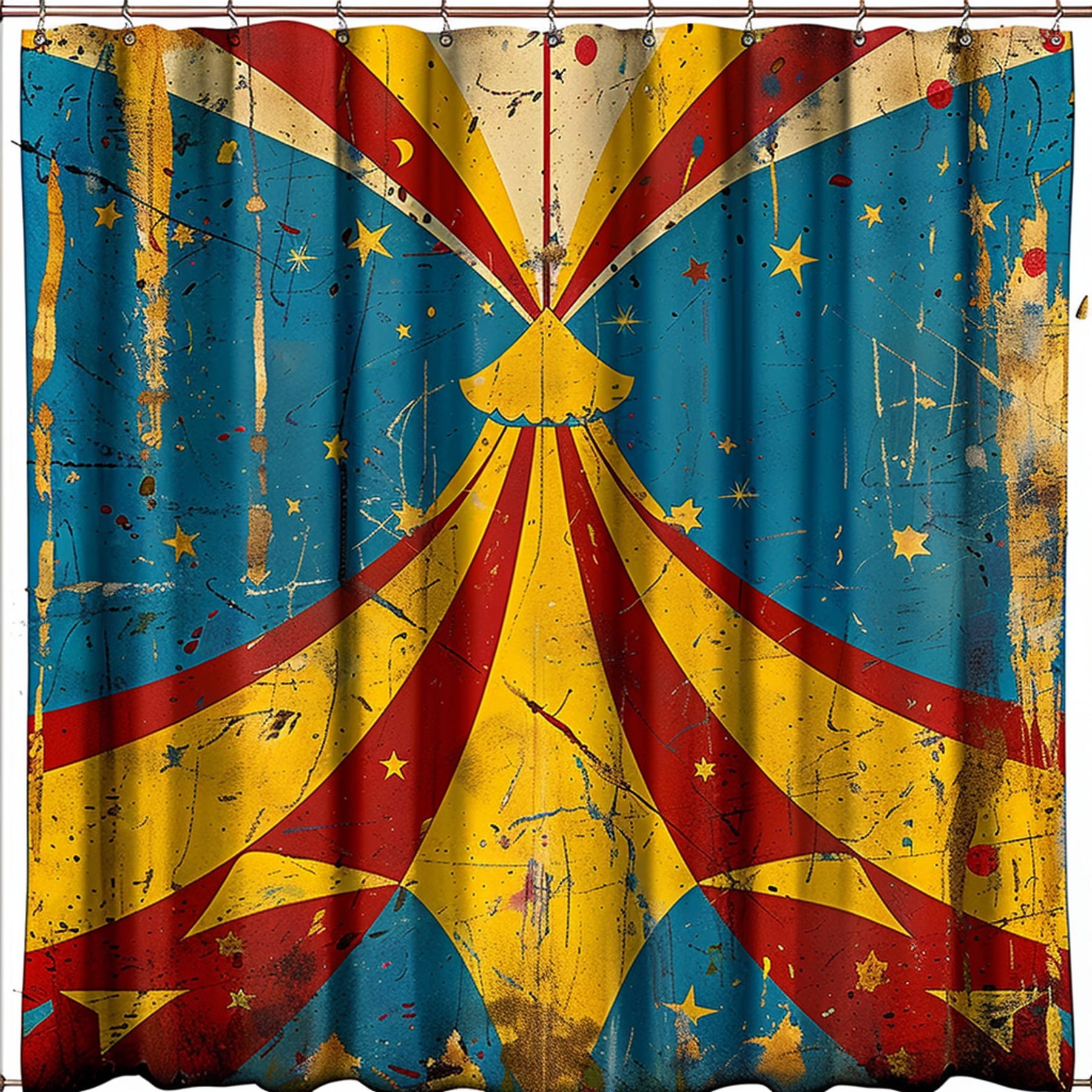 Transform Your Bathroom into a Vintage Circus Wonderland with Our