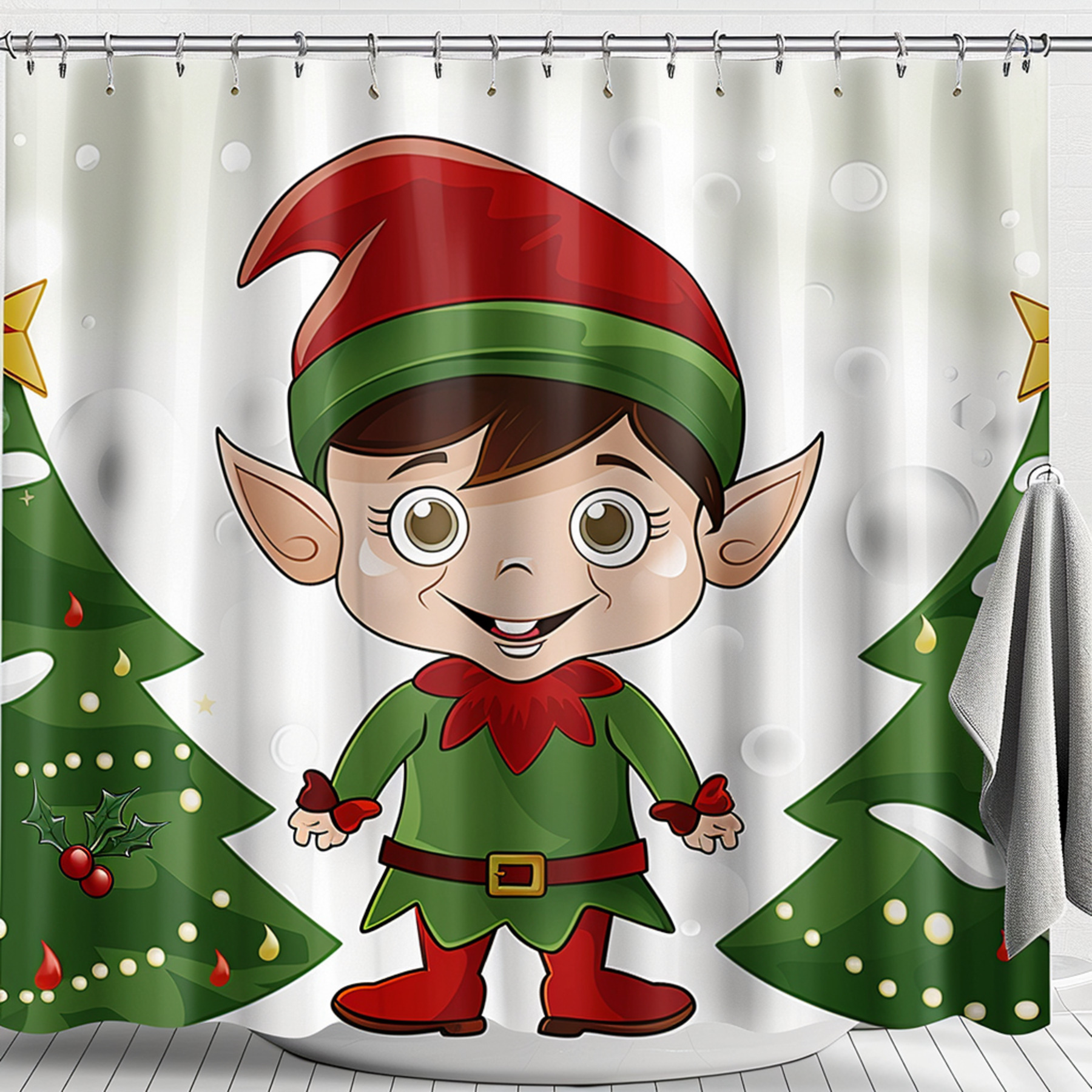 Transform Your Bathroom into a Winter Wonderland with Our Adorable