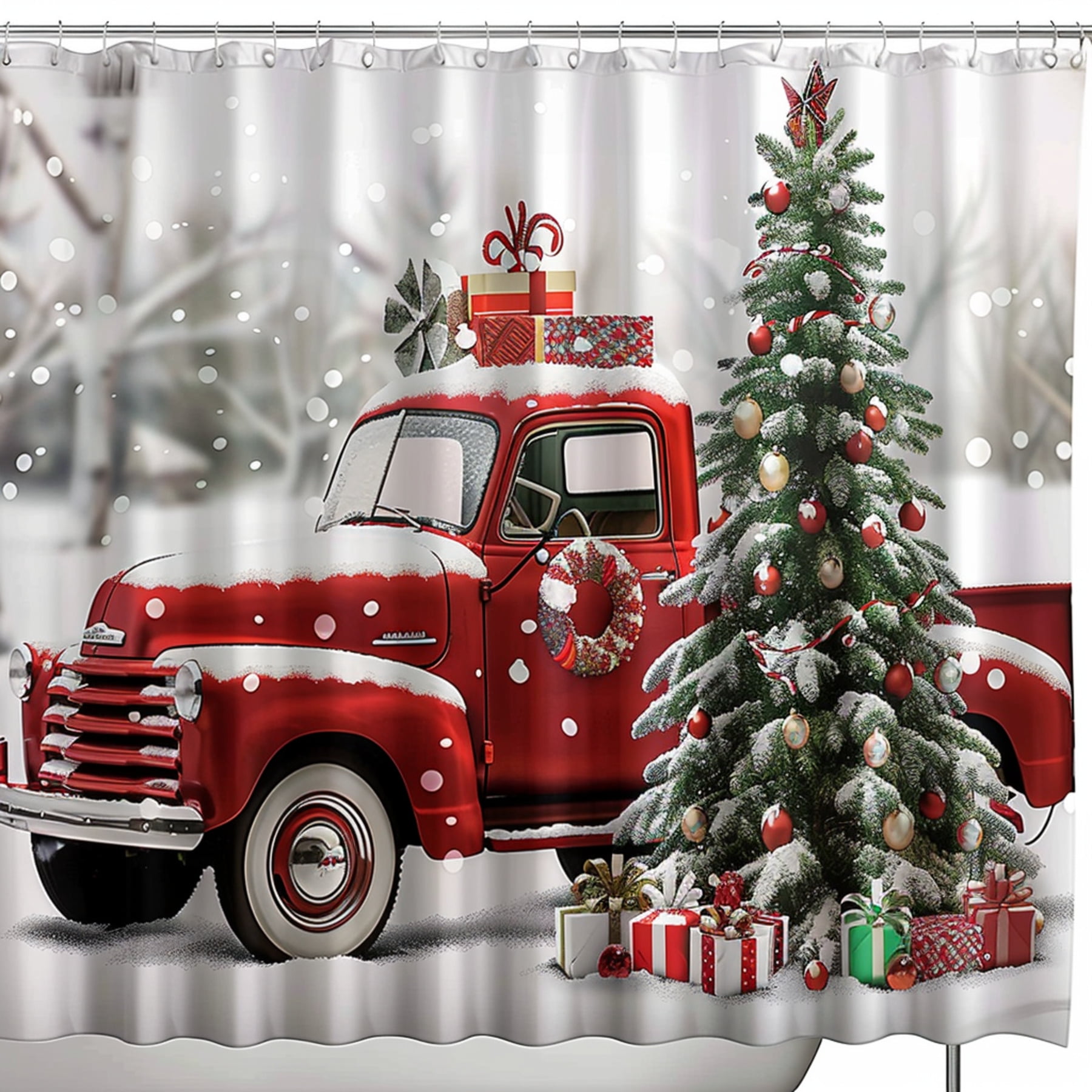 Transform Your Bathroom into a Winter Wonderland with our Christmas