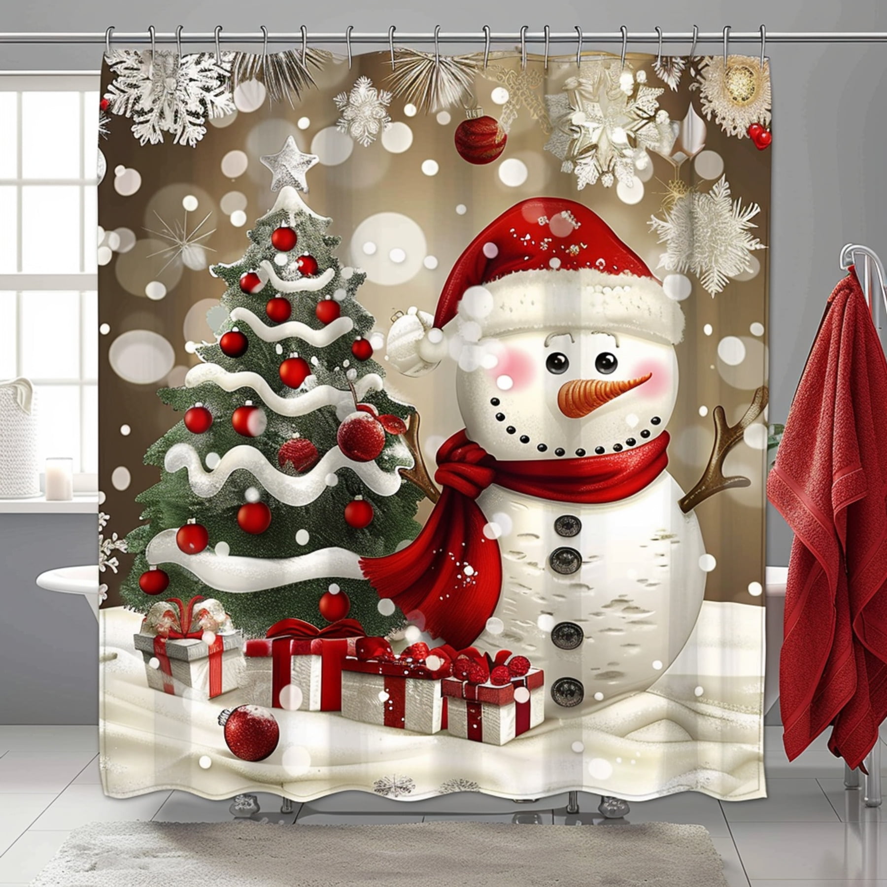Transform Your Bathroom into a Winter Wonderland with our Festive