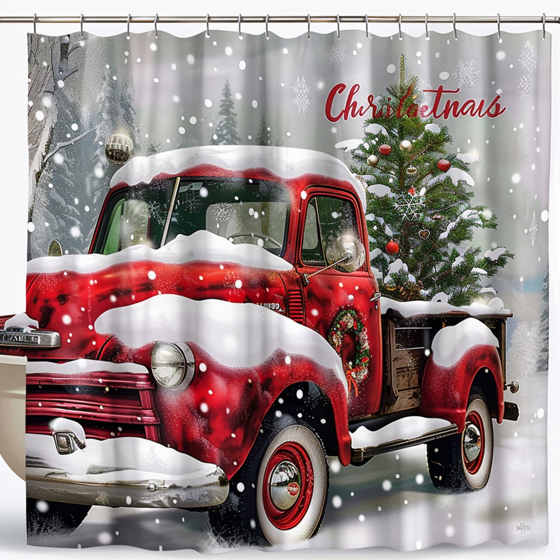 Transform Your Bathroom into a Winter Wonderland with our Vintage