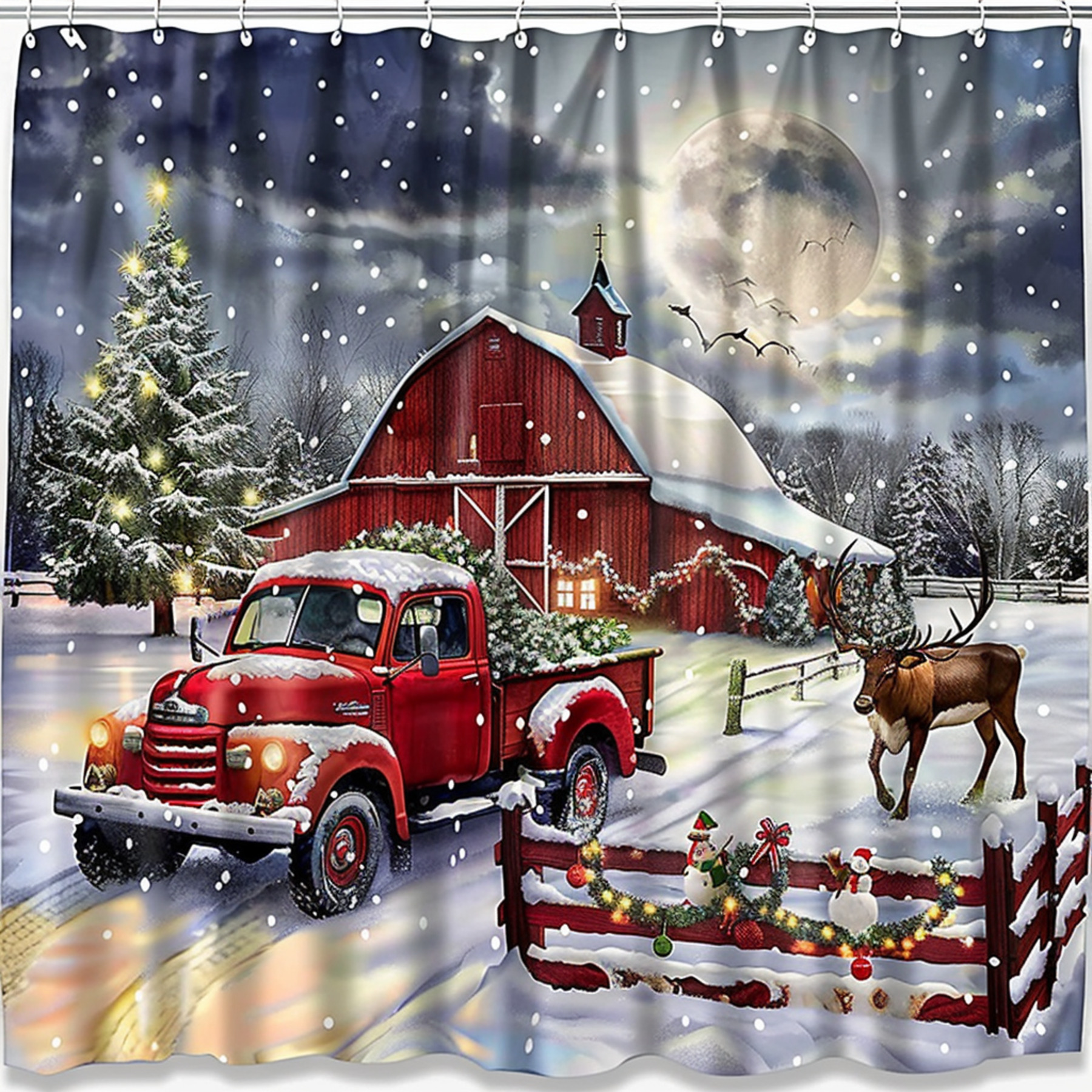 Transform Your Bathroom into a Winter Wonderland with this Hyper