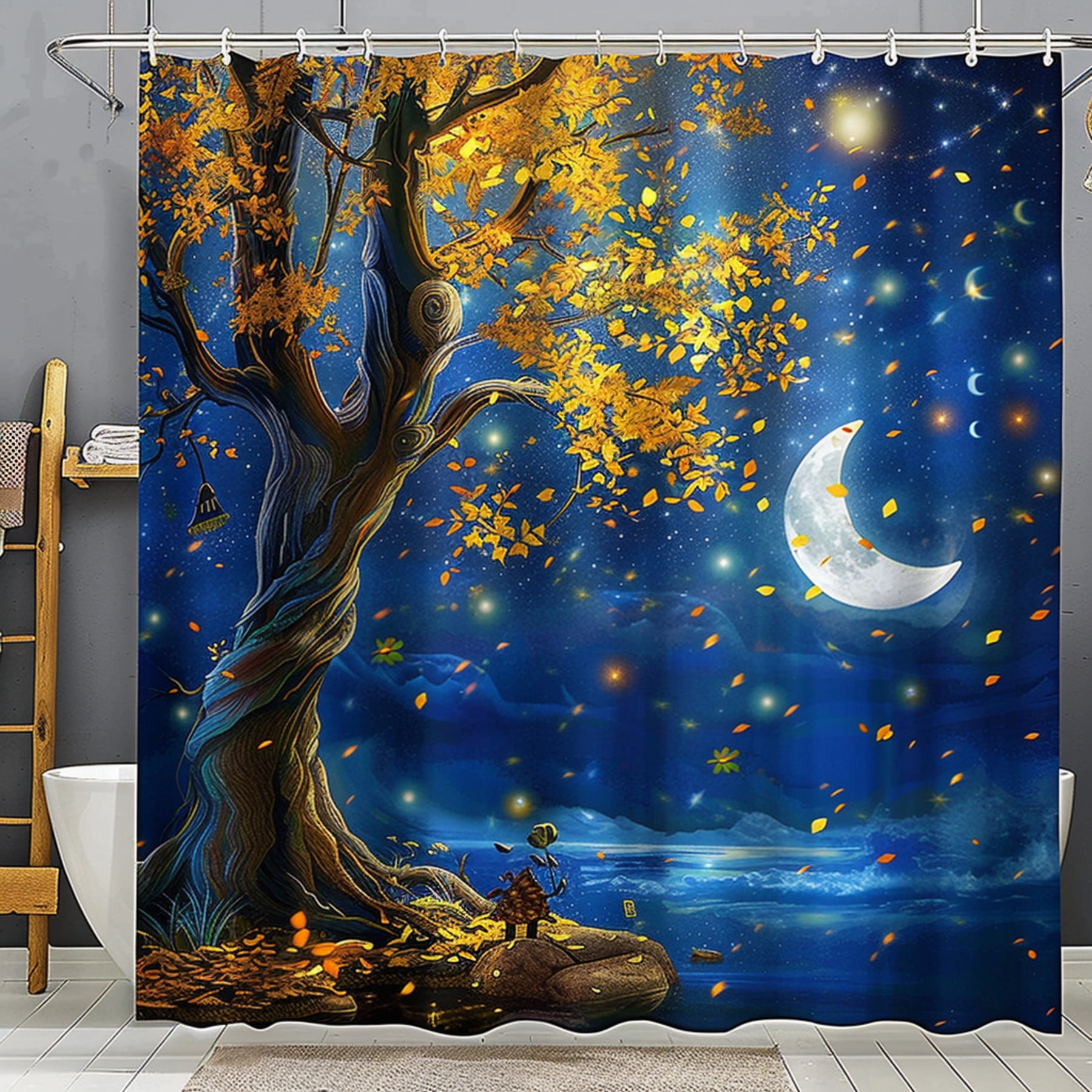 Transform Your Bathroom into an Art Gallery with our Shower Curtains