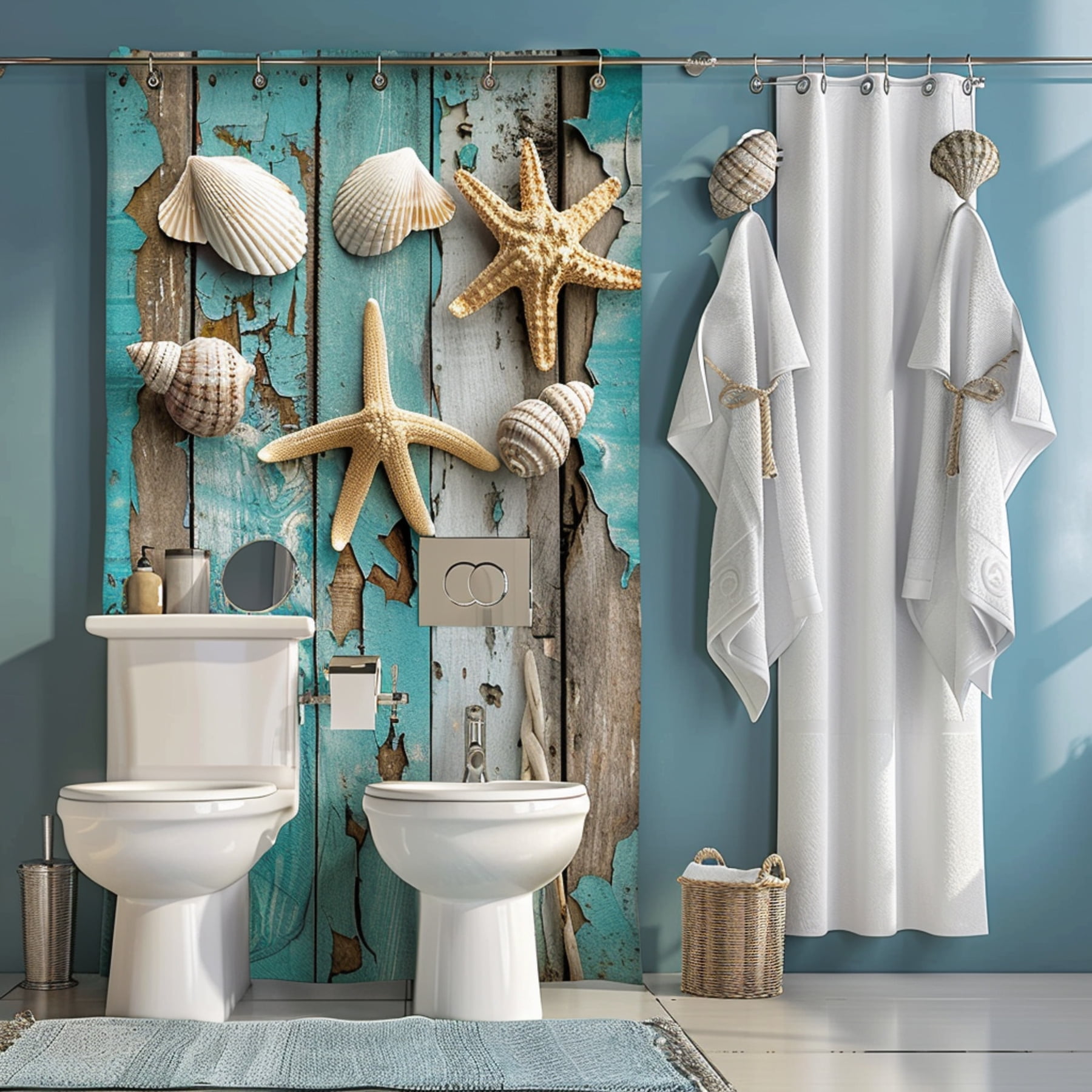 Transform Your Beach House Bathroom with Vintage Coastal Charm Dive