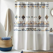 Transform your bathroom into a boho oasis with our Aztecinspired shower curtain Add a touch of rustic charm and stand out from the crowd