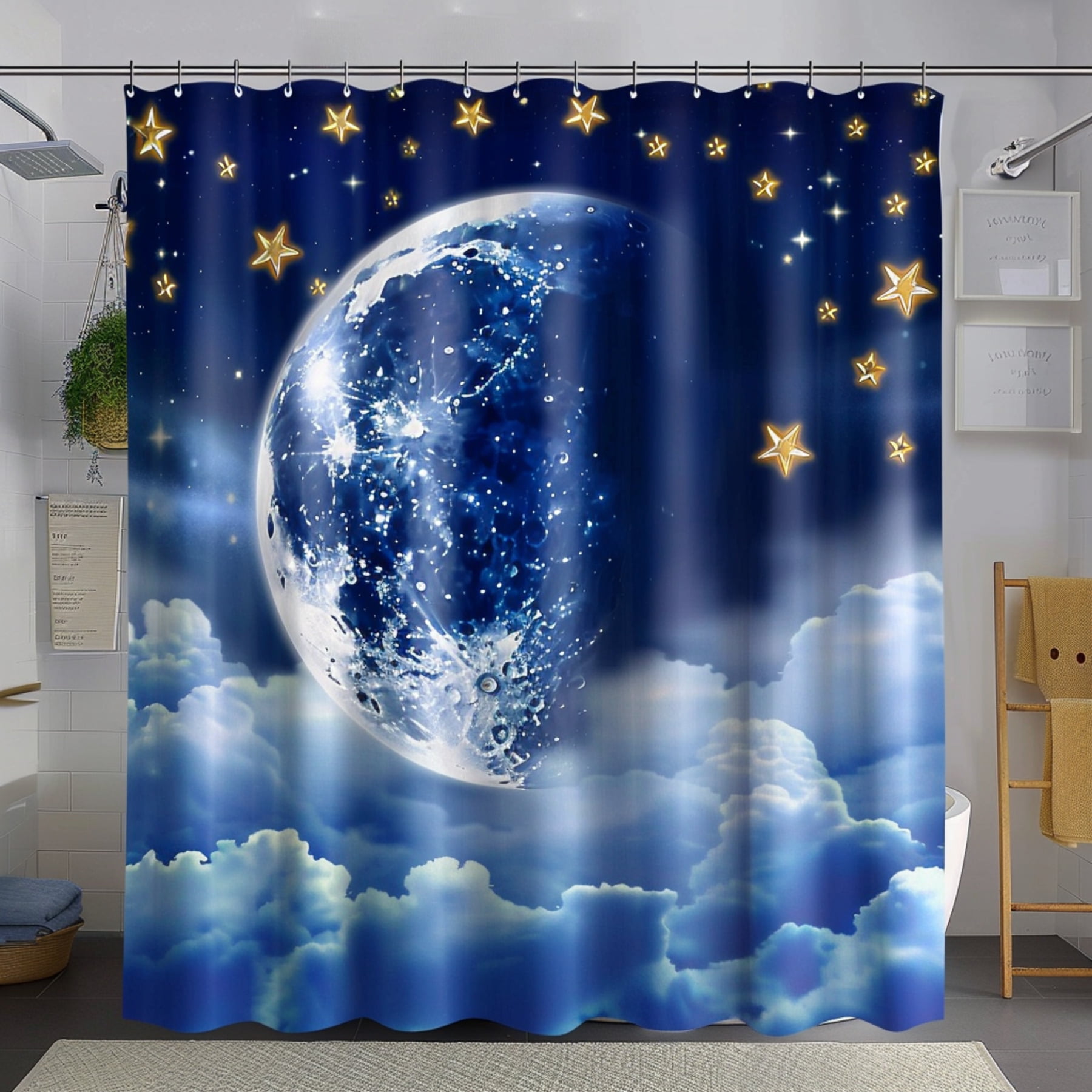 Transform your bathroom into a oasis with our Moonlit Riverine Shower 