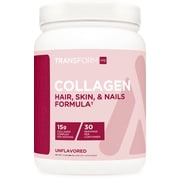 TransformHQ Beauty Collagen (30 Servings) Unflavored - Hair, Skin, Nails Formula